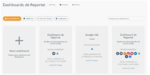 dashboard para relatórios personalizados 