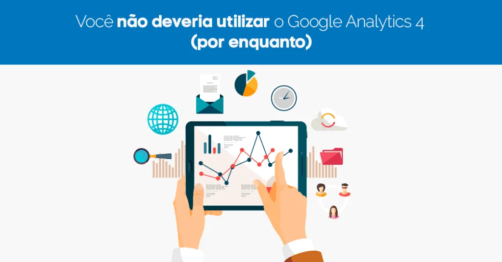 Tela de ipad com gráficos e informações