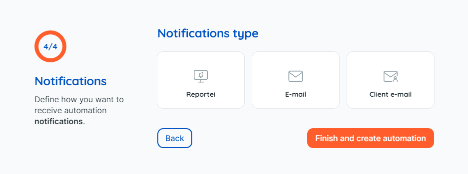 Notification type