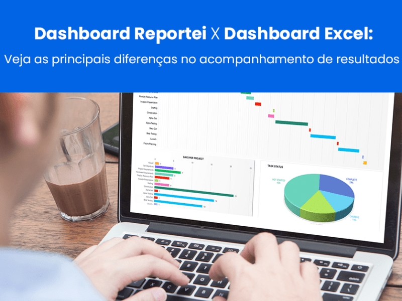 Dashboard Reportei x Dashboard Excel