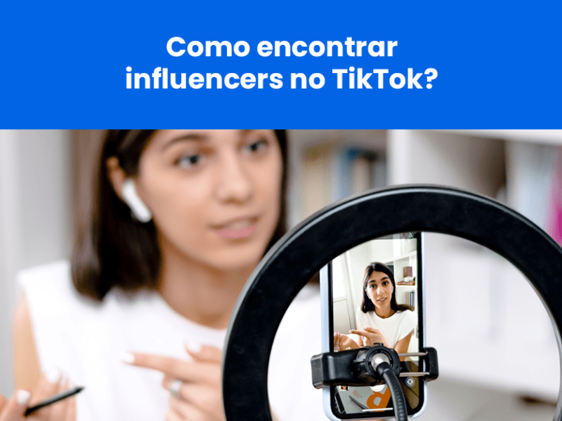 Como encontrar influencers no TikTok