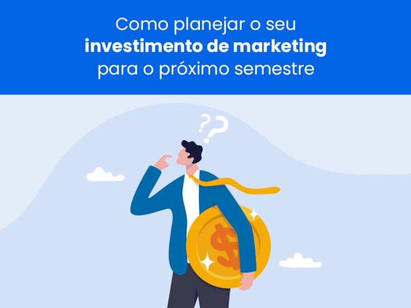 planejamento de marketing e definir investimento