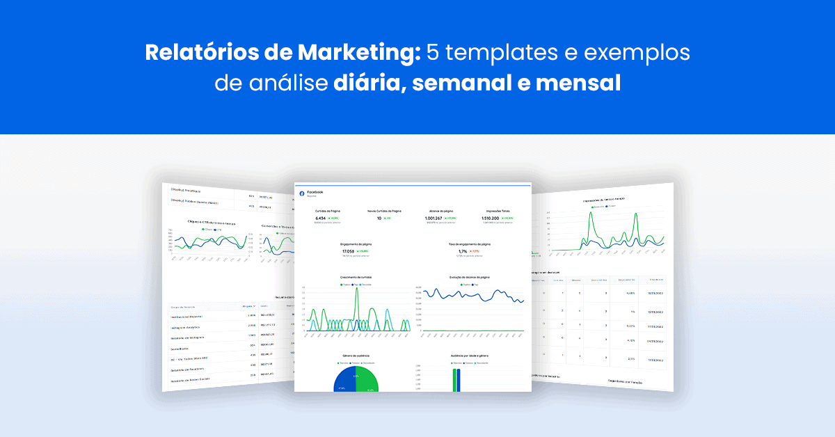 Relatórios de Marketing: 5 templates e dicas de análise diária, semanal e mensal