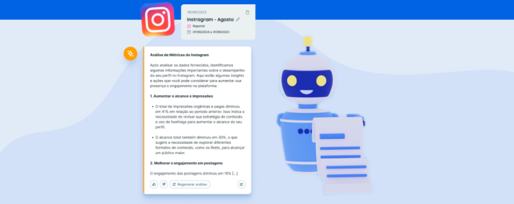 Análisis para Instagram: conozca Reportei AI