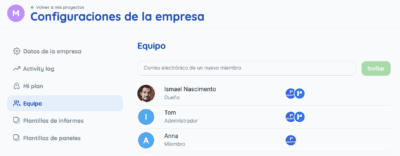 Reportei Equipos: Novedad en la Gestión de Usuarios en Reportei