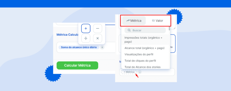 Calculated Metrics in Reportei: Everything About the New Feature