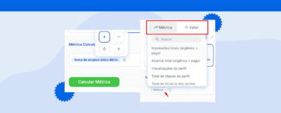 Métricas calculadas en Reportei: todo sobre la novedad