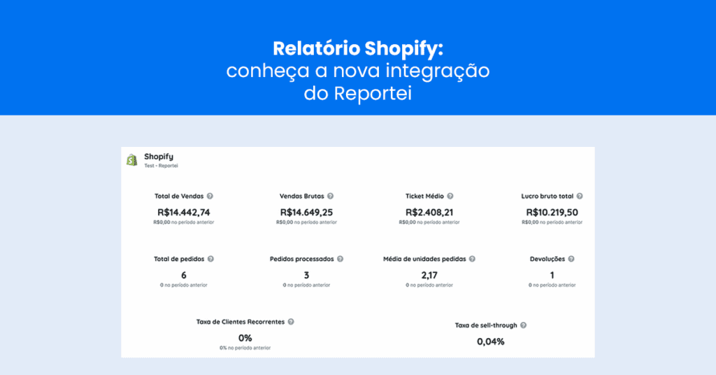 Relatório Shopify