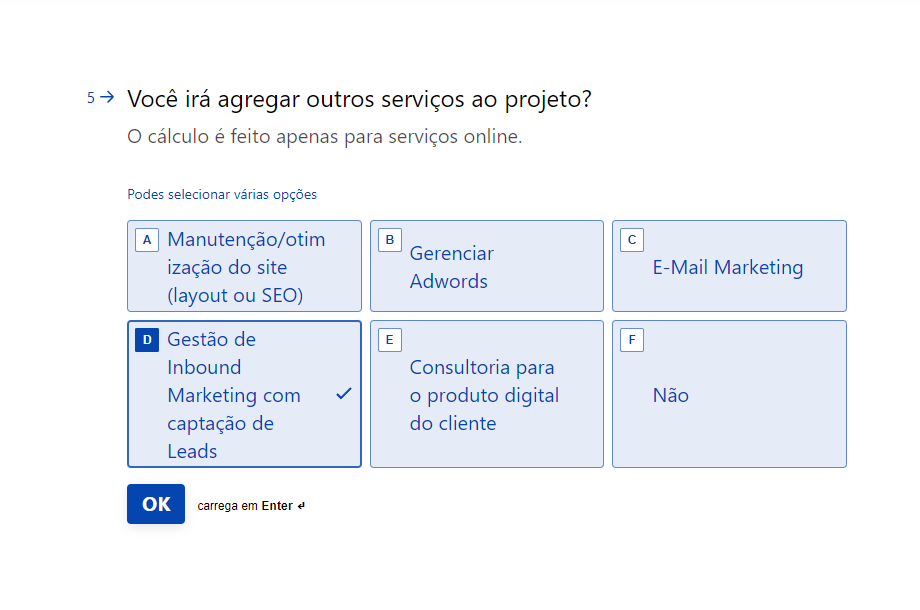 Calculadora de Freela