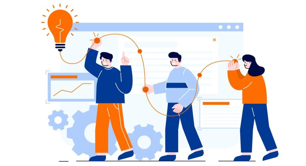 Transparência nos processos com o dashboard de projetos.