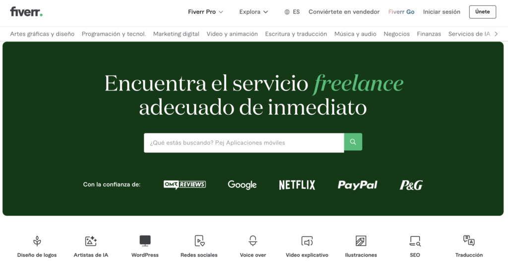 Sitios para freelancers