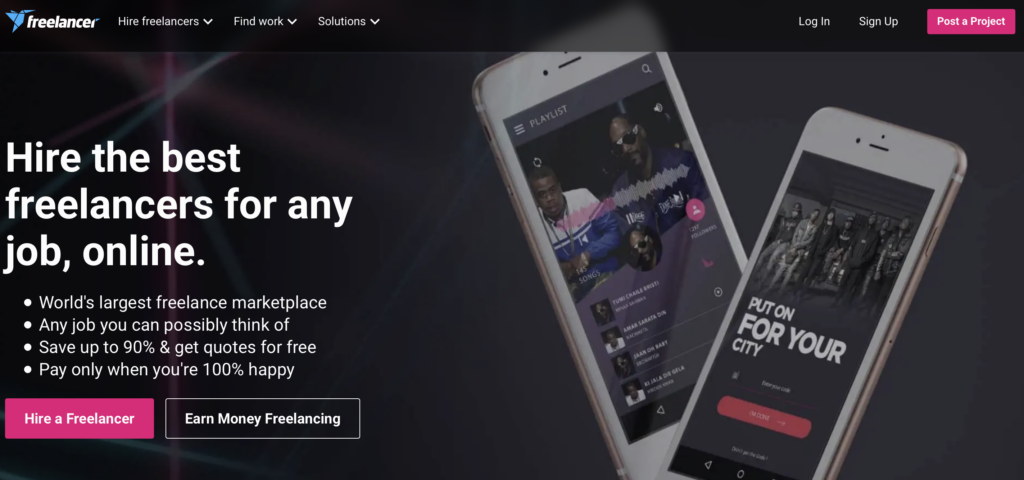 freelancer website