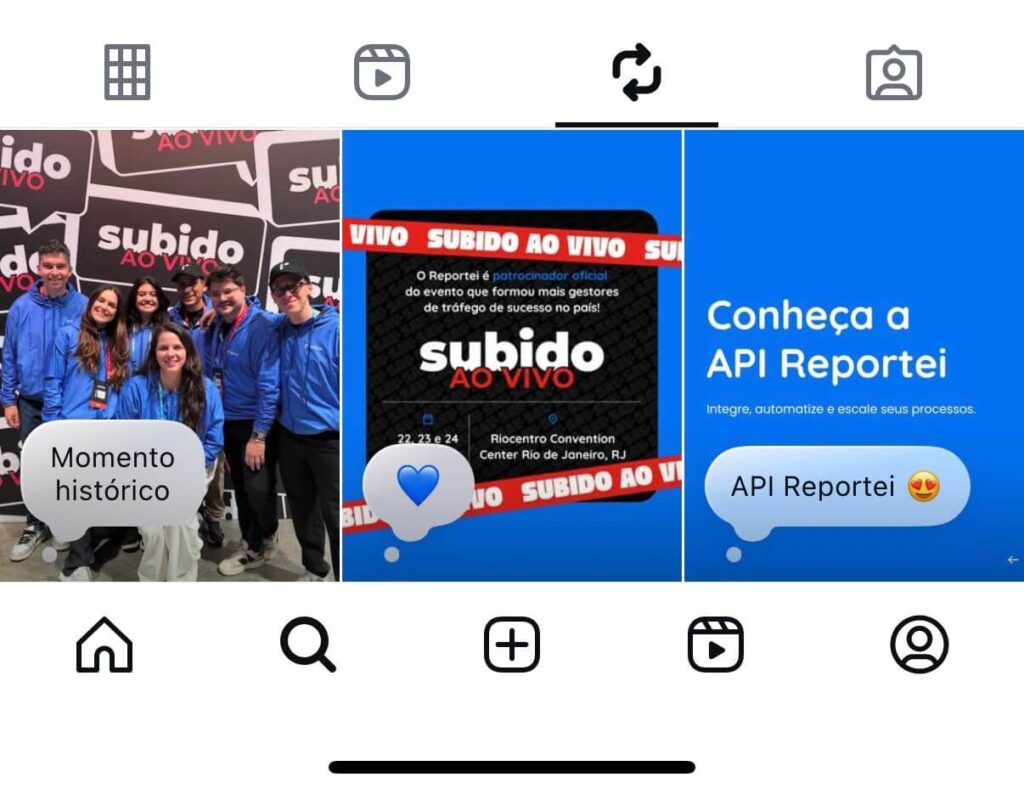 Como funciona o recurso de repost no Instagram