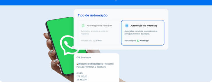 Reports via WhatsApp