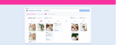 Reportei Flux: voyez comment planifier votre calendrier de publications