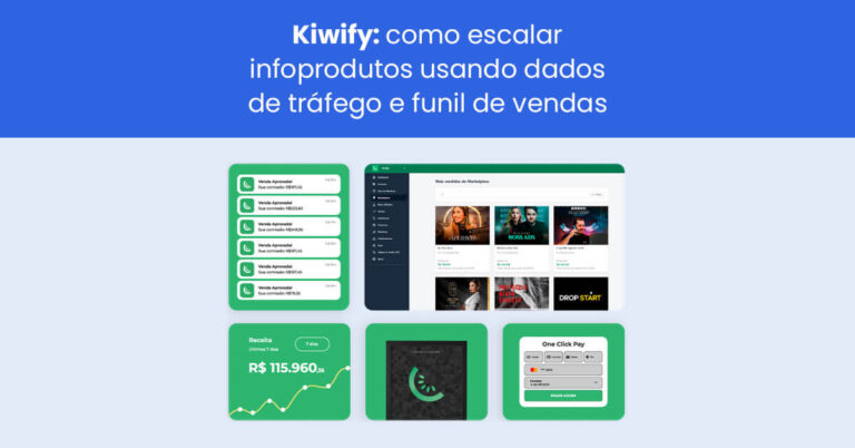 Kiwify: como escalar infoprodutos usando dados de tráfego e funil de vendas