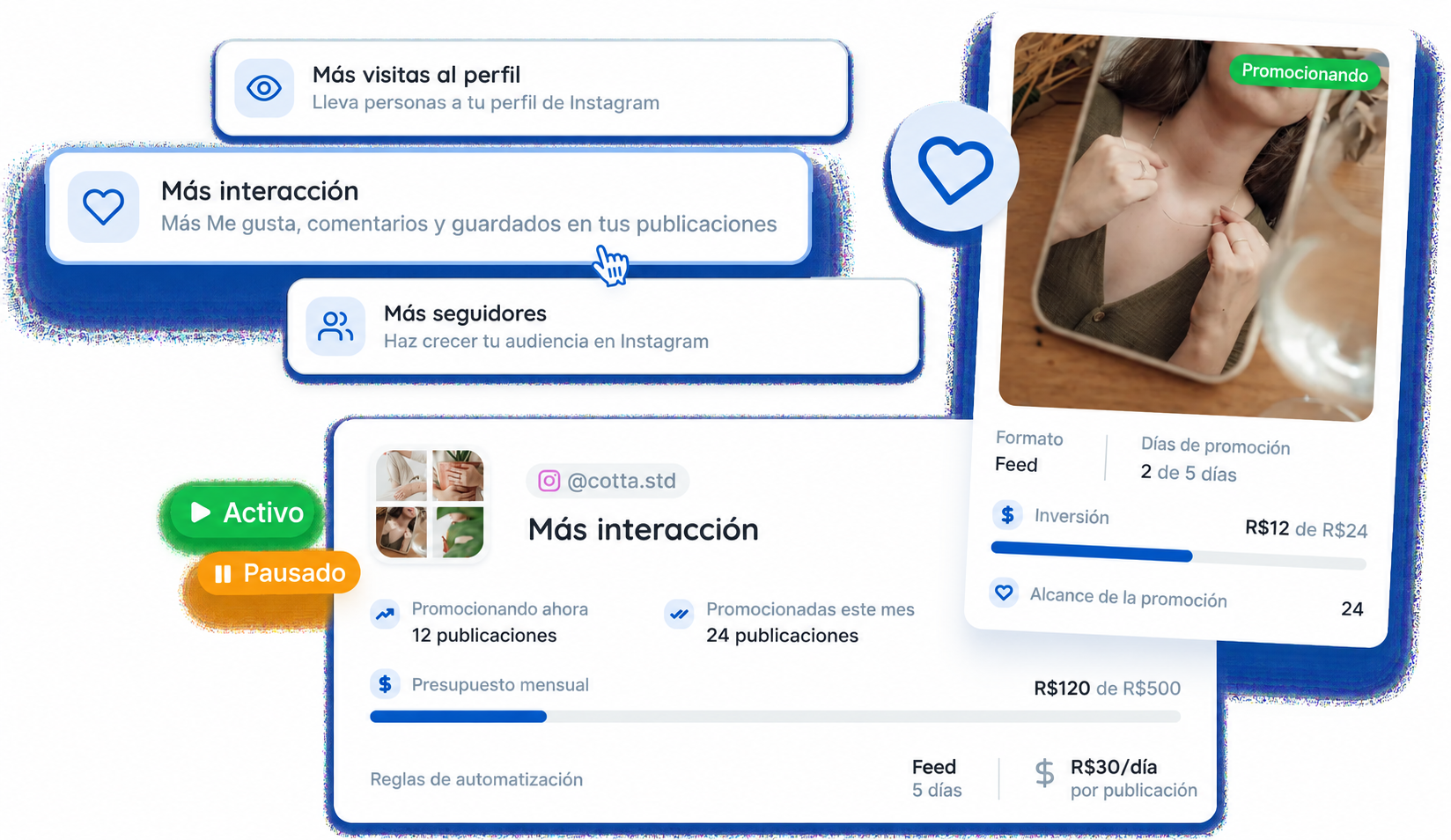 Interfaz de Flux
