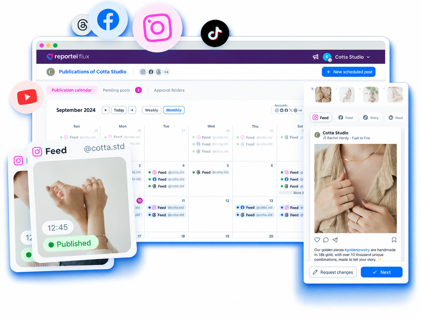 Flux — product interface